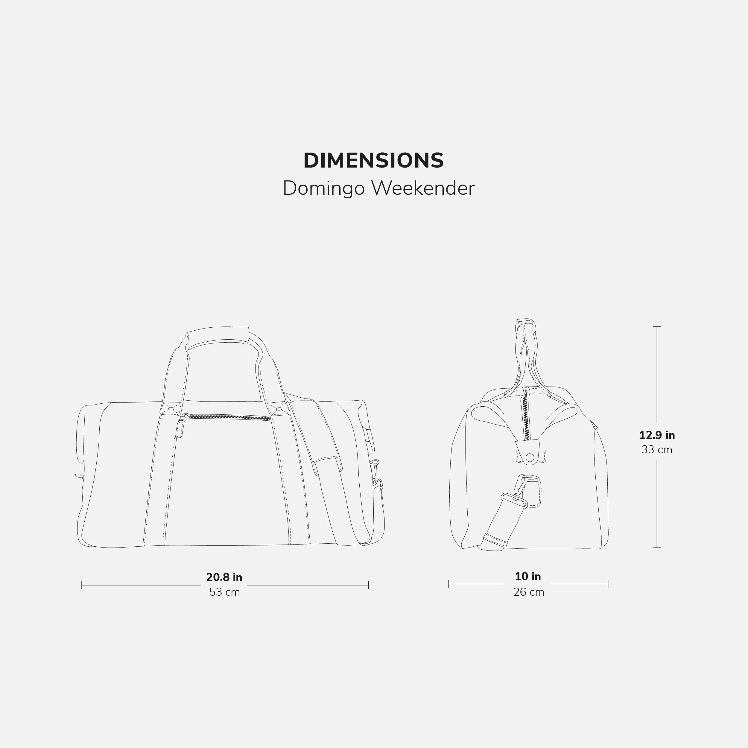 Domingo Duffel Bag - Waxed Canvas and Pull-Up Leather - Men's - Image 23
