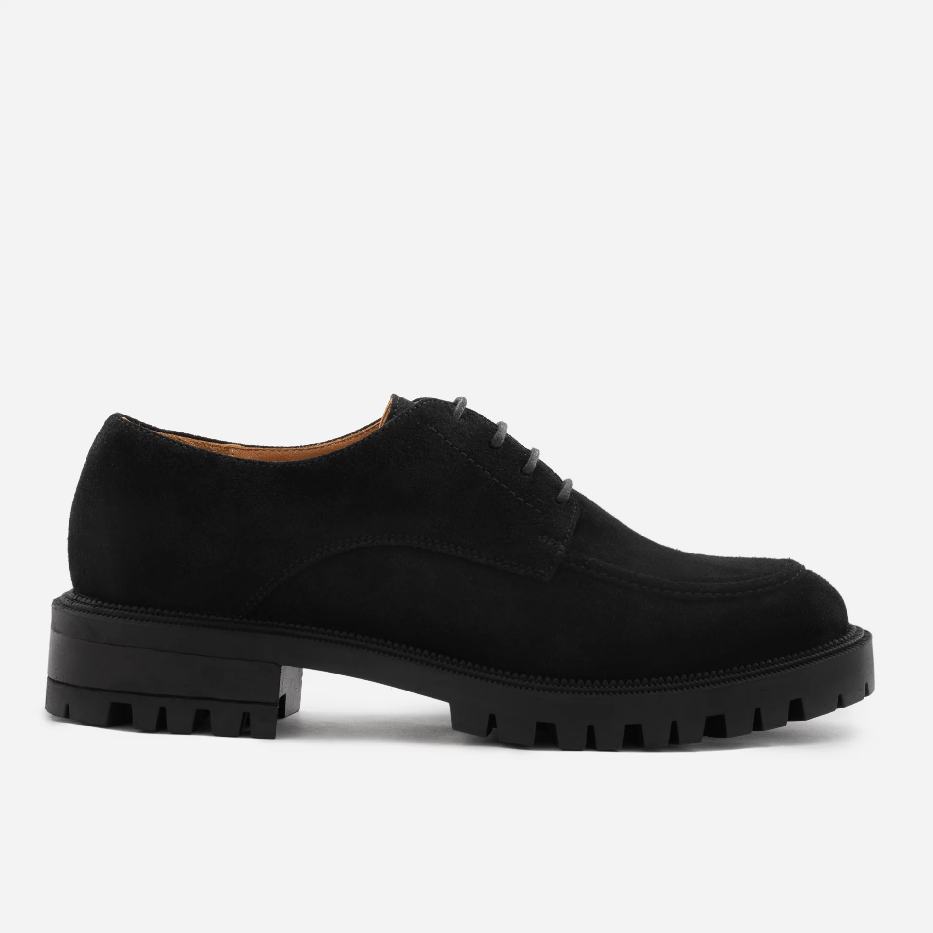 Emma Derby - Water Repellent Suede - Image 2